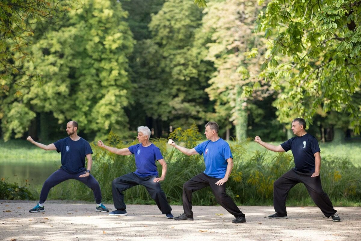 Jan Gliński i adepci taiji